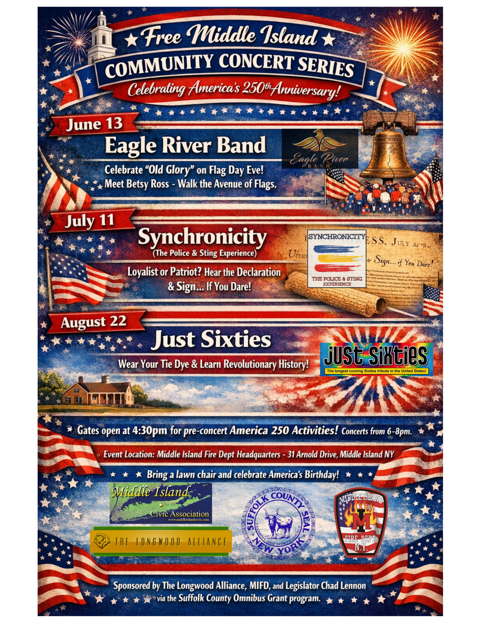 2026 Concerts Flyer
