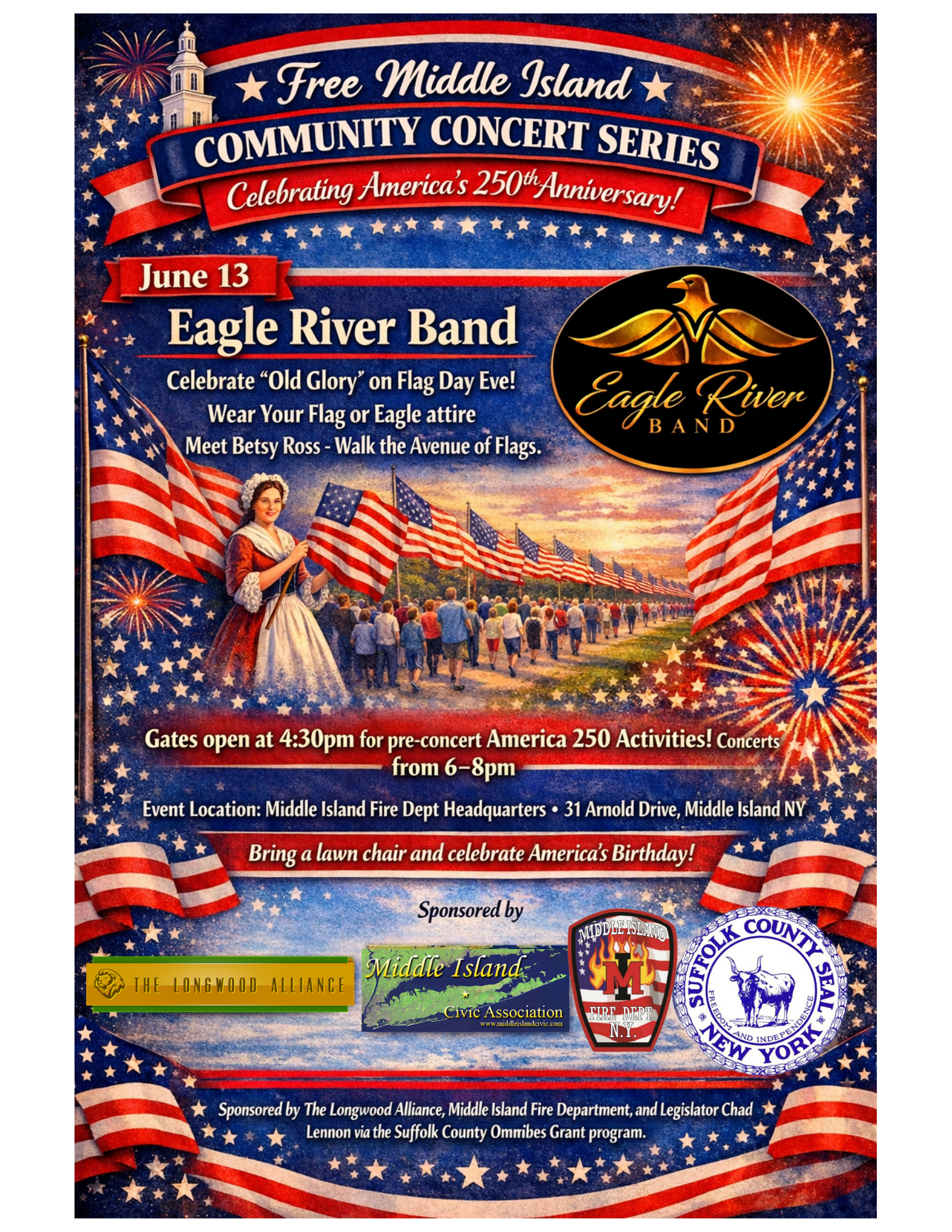 Eagle River Band 2026 Concert Flyer