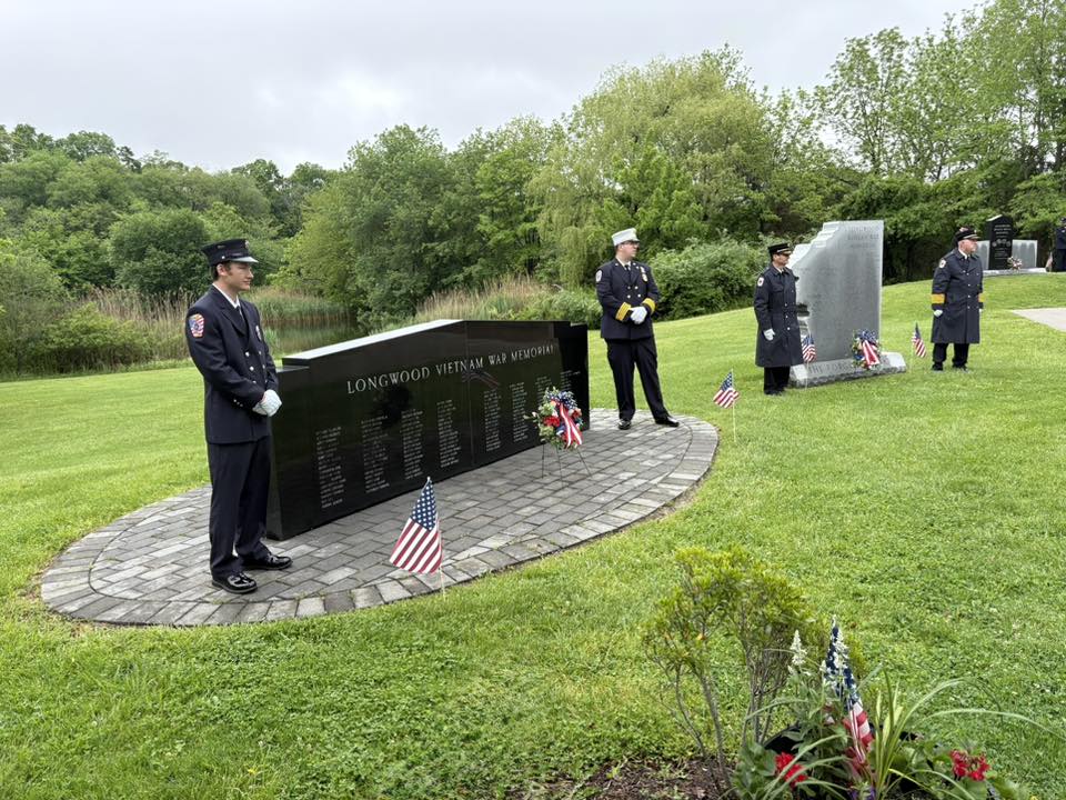 wreaths placed